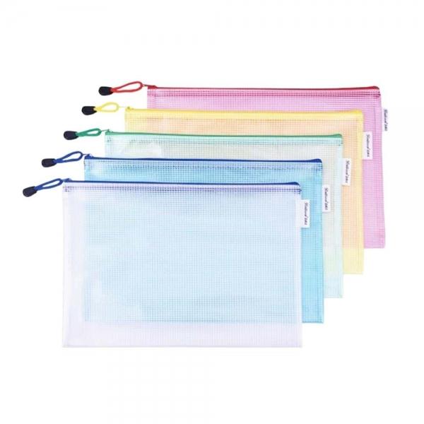 PVC 사무용 포켓 파우치 A4 사이즈