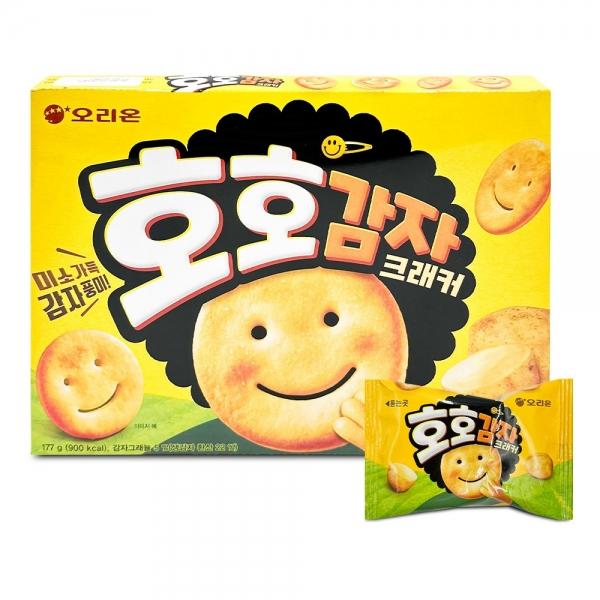 오리온 호호감자 크래커 177g 바삭한 식감