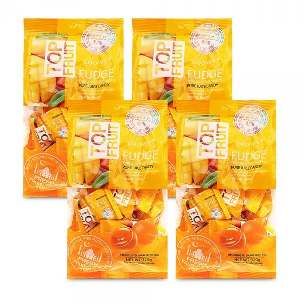 coowy 쿠위 탑젤리 베트남 망고젤리 280g x 4개