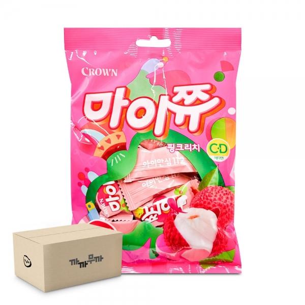 크라운 마이쮸 핑크리치 100g (1박스 -20개)