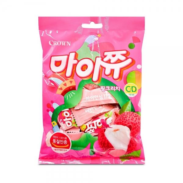 크라운 마이쮸 핑크리치 100g