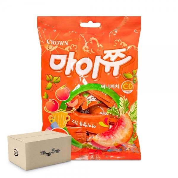 크라운 마이쮸 써니피치 100g (1박스-20개)