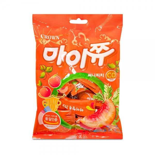 크라운 마이쮸 써니피치 100g