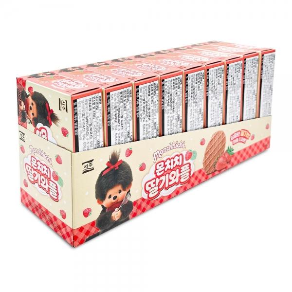 서주 몬치치 딸기와플 55g x 9개 (1통)