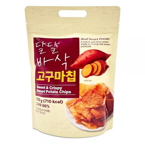 달달바삭 고구마칩 150g 건강한 간식