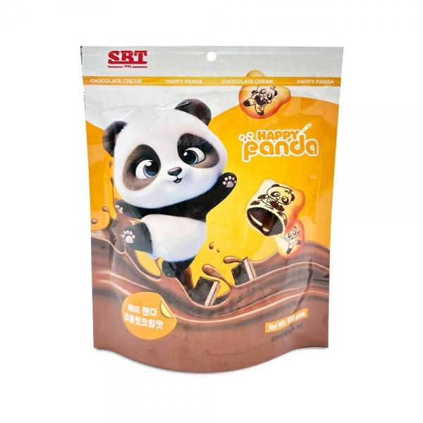 해피 팬다 초콜릿 크림 맛 100g 베트남 판다모양 과자