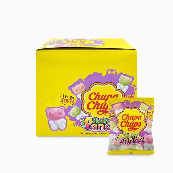 츄파춥스 플러피 판다 젤리 60g x 10개 (1통) 판다모양 젤리