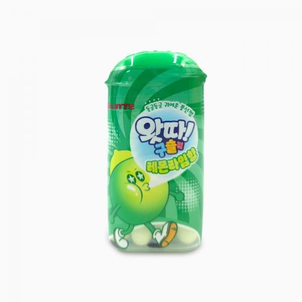 롯데 왓따! 구슬껌 레몬라임향 15g