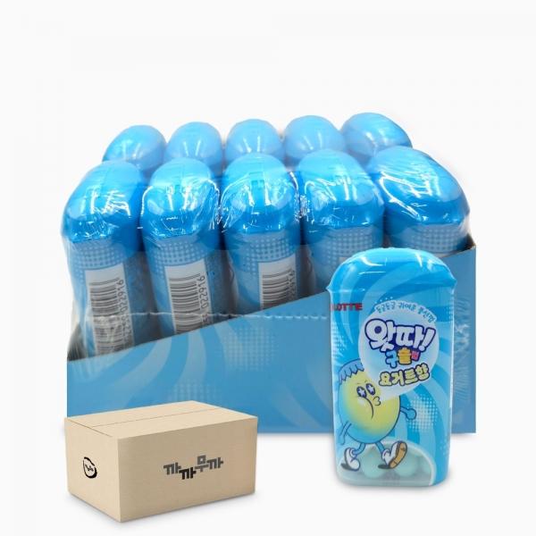 롯데 왓따! 구슬껌 요거트향 15g x 10개 (1박스-12통)