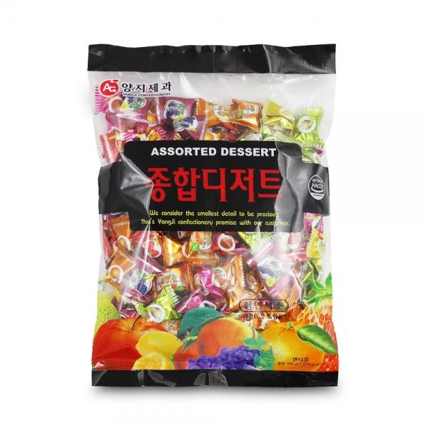 양지 종합 디저트 캔디 650g 대용량 옛날 사탕