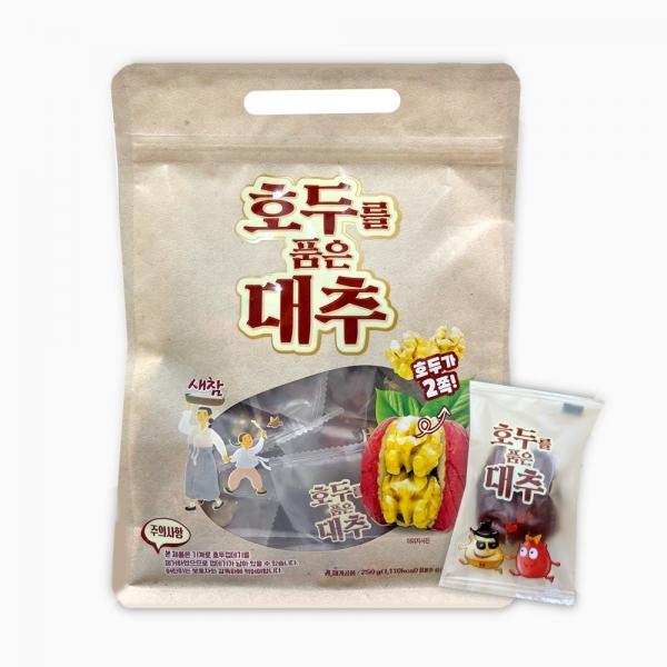 과자마을 새참 호두를 품은 대추 250g 웰빙간식