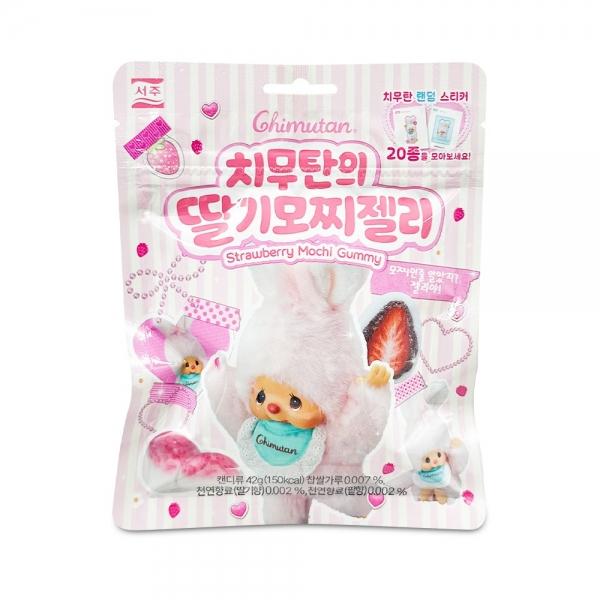 서주 치무탄의 딸기 모찌 젤리 42g