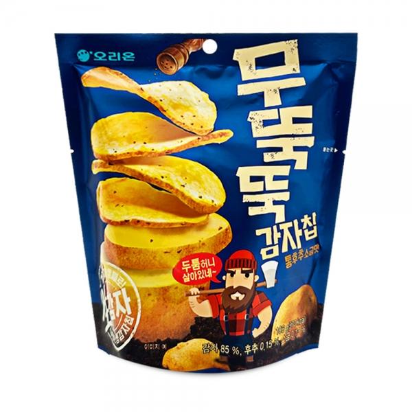 오리온 무뚝뚝 감자칩 106g 통후추 소금맛