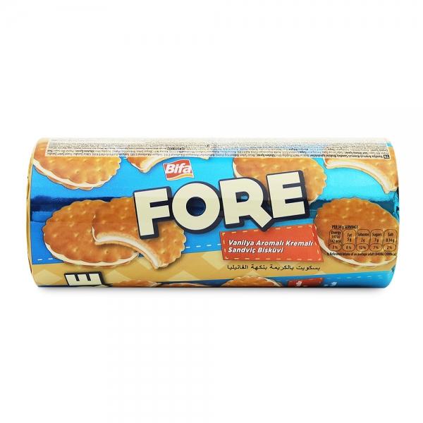 비파 폴 FORE 샌드위치 비스킷 바닐라향 160g 수입과자