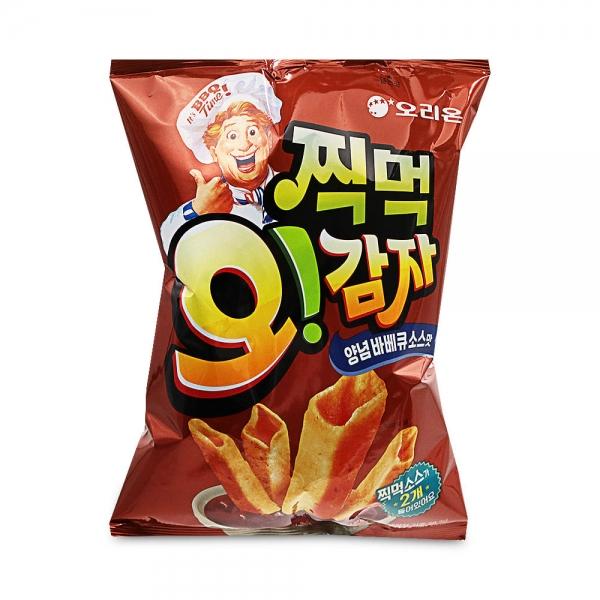 오리온 찍먹 오감자 양념바베큐소스맛 136g