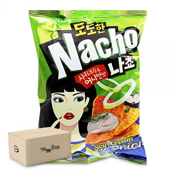 오리온 도도한 나쵸 사워크림 어니언맛 155g (1박스 -12개)
