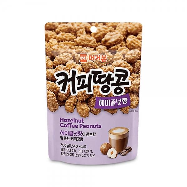 머거본 커피땅콩 헤이즐넛향 300g