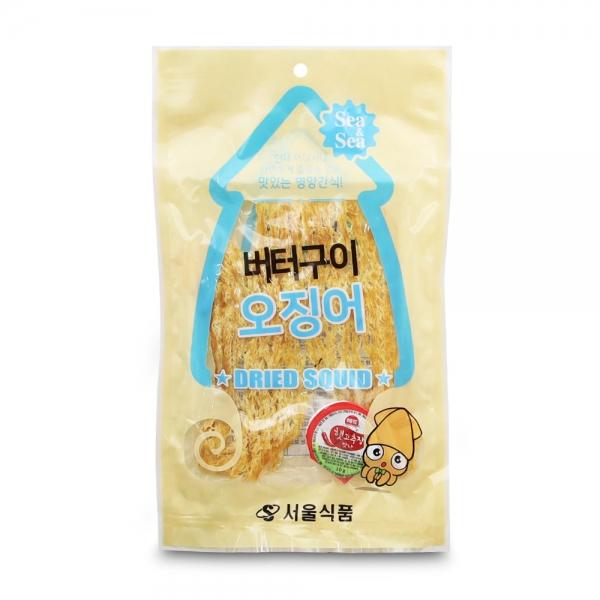 서울식품 버터구이 오징어 40g 안주