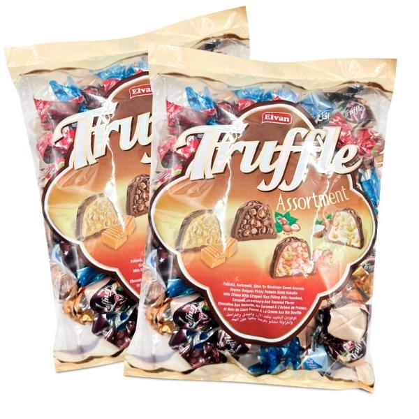 엘반 트러플 종합 초콜릿 1kg x 2개 대용량 크런치 초콜렛