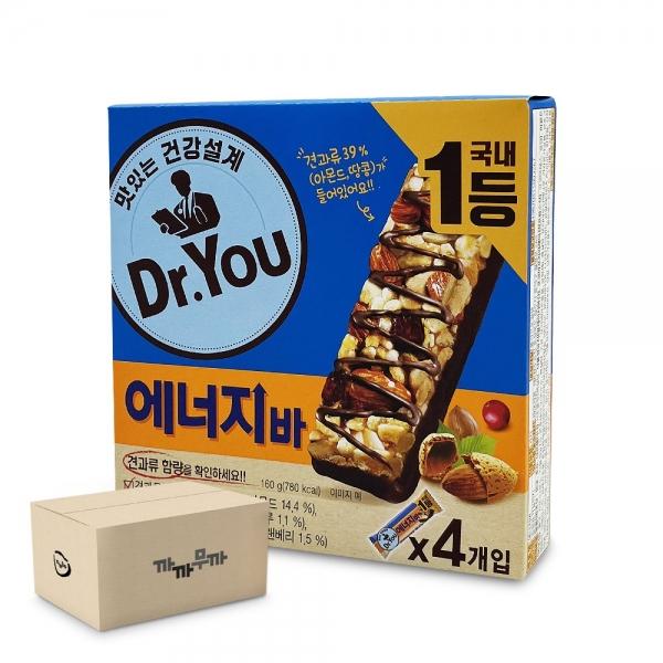 오리온 닥터유 에너지바 160g (4입) (1박스-24개)