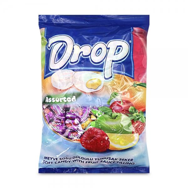 드롭 어소티드 소프트캔디 1kg 6가지맛 대용량 사탕