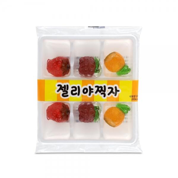 젤리야찍자 20g 과일모양젤리