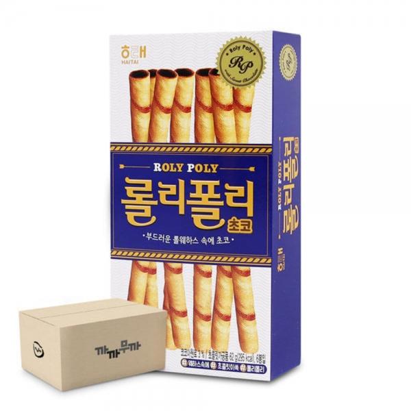 해태 롤리폴리 초코 62g (1박스-24개)