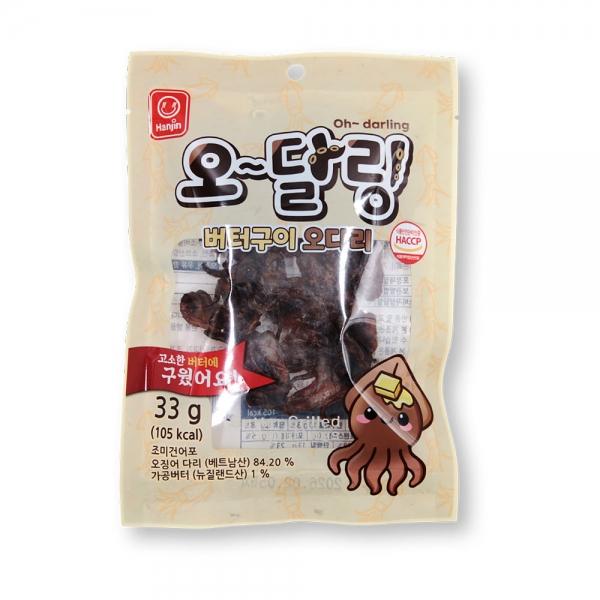 한진 오달링 버터구이 오다리 33g
