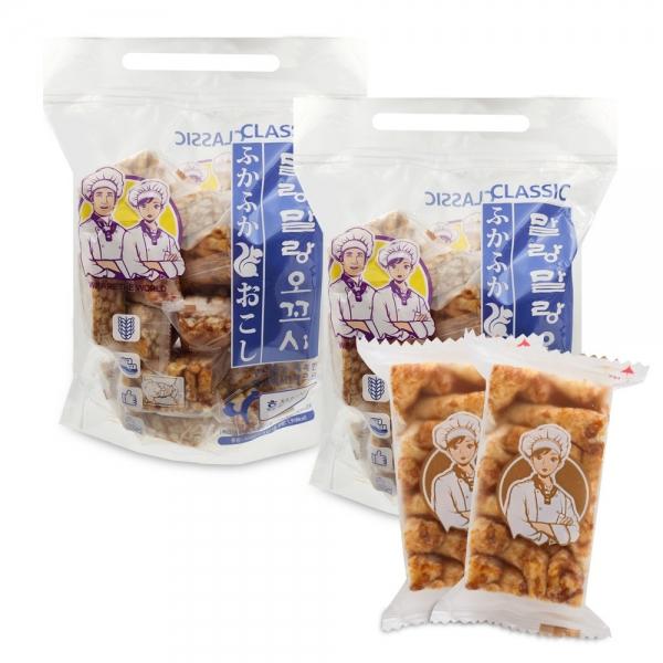 클래식 말랑말랑 오꼬시 흑설탕맛 24개입 400g x 2개 대용량 쌀강정