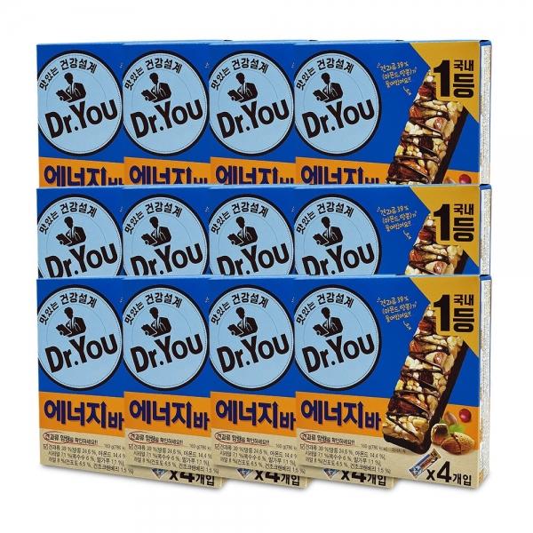 오리온 닥터유 에너지바 160g (4입) x 12개