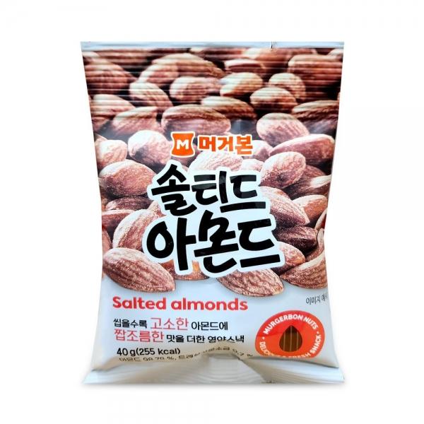 머거본 솔티드 아몬드 40g