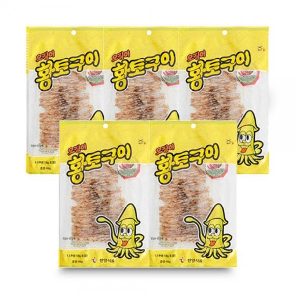 한양 오징어 황토구이 40g x 5개