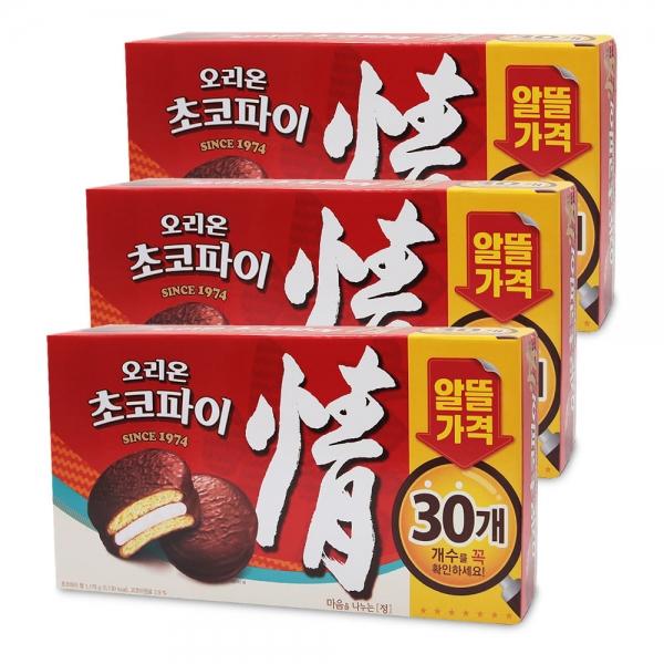 오리온 초코파이 1170g (30개입) x 3개