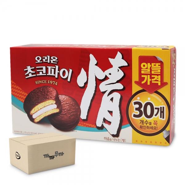 오리온 초코파이 1170g (30개입) (1박스-6개)