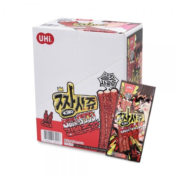 짱시쥬 콜라맛 40g x 24개 (1통) 사우어 젤리