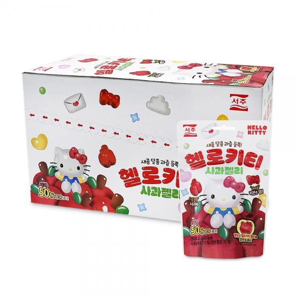 서주  사과 젤리 43g x 10개 (1통)