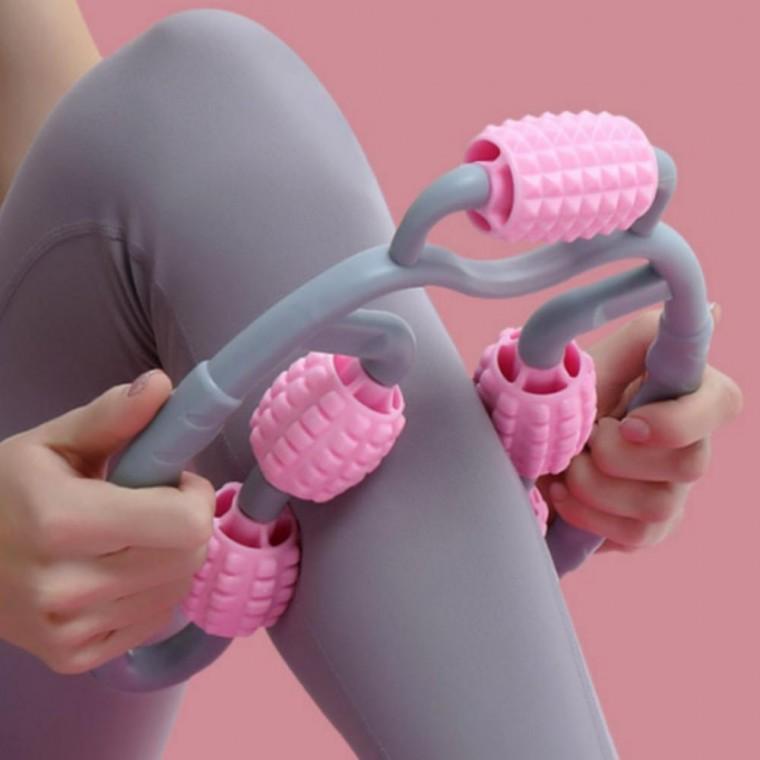 5롤 3D 마사지 바디 롤러 마사지기 회전 지압볼