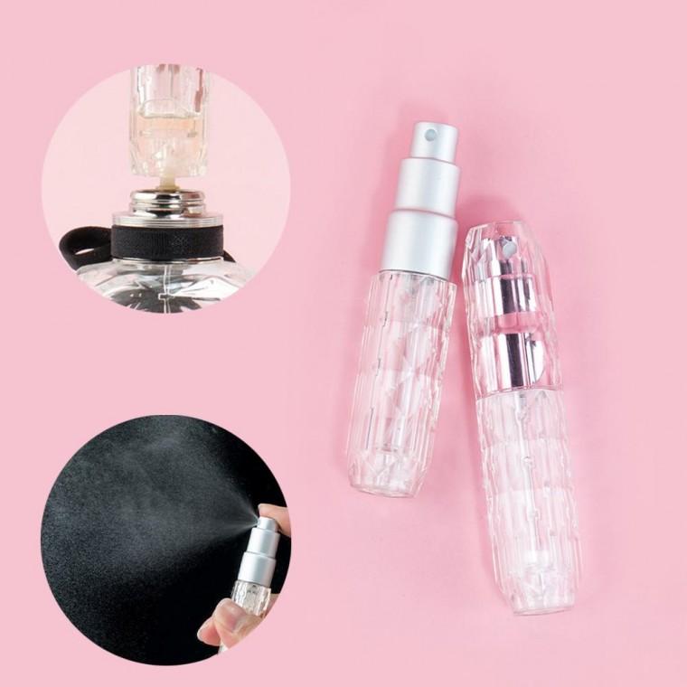 뷰티소품 휴대용 5ml 펌핑식충전 향수공병 3개입 2종