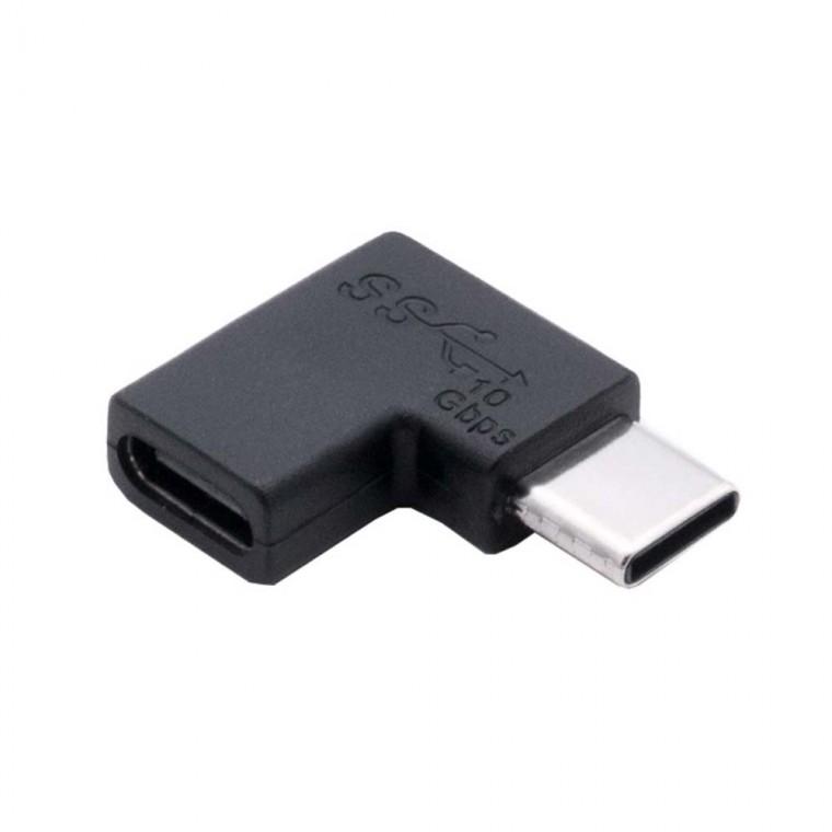 USB 3.1 C타입 꺾임젠더 연장 MF 10Gbps