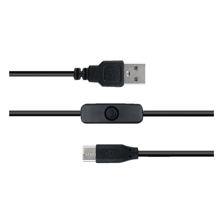 USB C타입 A타입 전원 스위치 케이블 1M 온오프형 3A