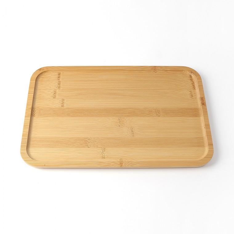 주방 대나무 사각 우드트레이(36x24cm)