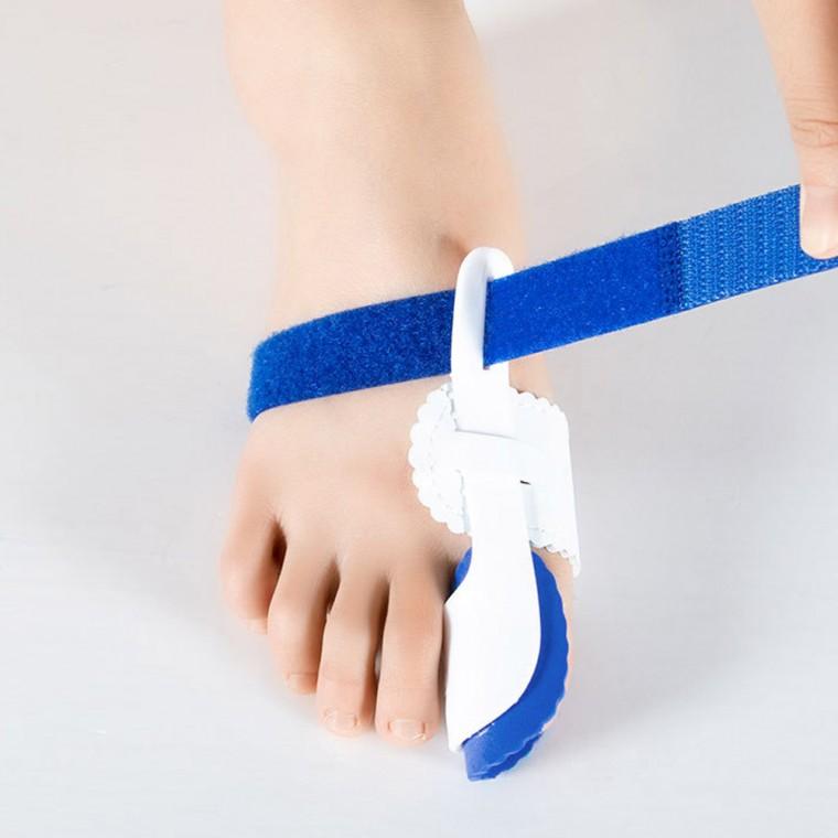 엄지발가락 부목 고정밴드 5P 왼발용 휜발가락 아대