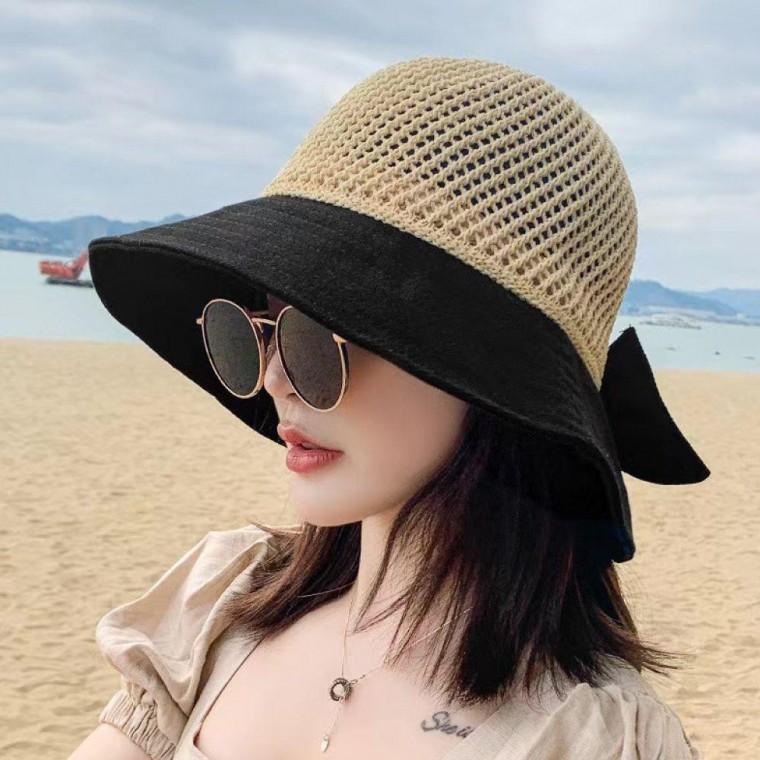 라피아햇 리본 벙거지 라피아 여성 모자 사파리햇 여성챙모자 여행모자 챙넓은버킷햇 엄마모자 여자모자