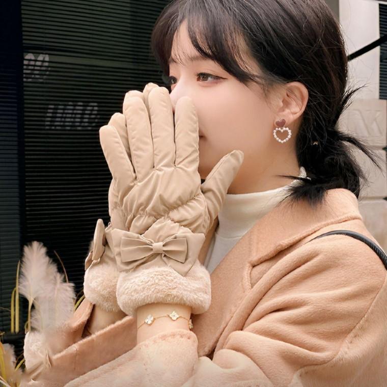 여성 패딩 장갑 스마트폰 터치 손가락 방한장갑 예쁜장갑 운전장갑 스마트폰터치장갑 니트장갑 여자장갑
