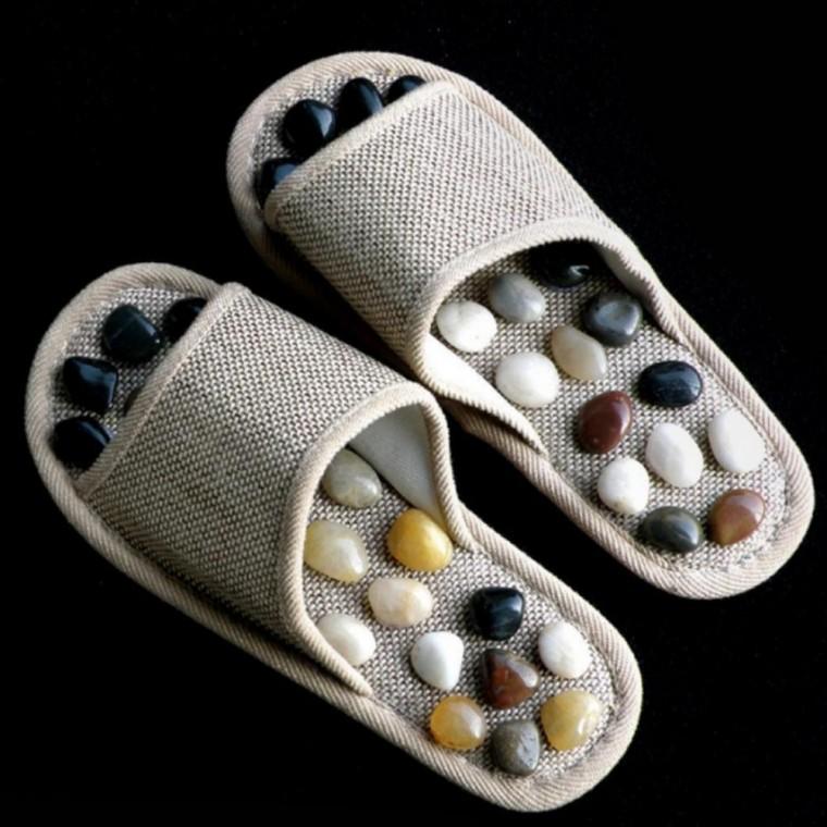 발바닥 조약돌 거실 지압 건강 슬리퍼 거실화 실내화