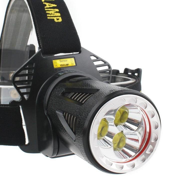 LED 헤드랜턴 3EYE 모션센서및 슈퍼파워 C타입