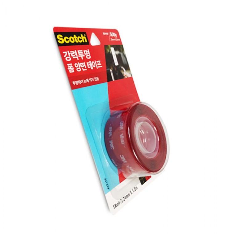 폼 양면 테이프 투명 부착테이프 테잎 차량 소품