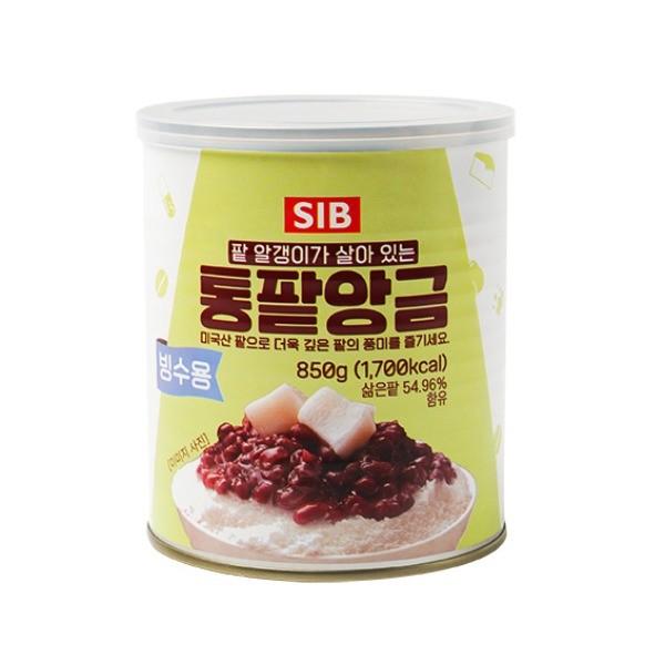 팥빙수 재료 통팥 앙금 850g