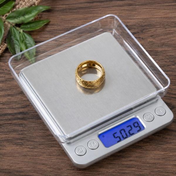 디지털 전자저울 500g 0.01g / 1kg 0.1g 고정밀 주방 요리 이유식 계량 저울