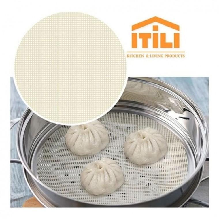 이딜리 실리콘찜시트 56cm 만두 찜통 찜판 면포